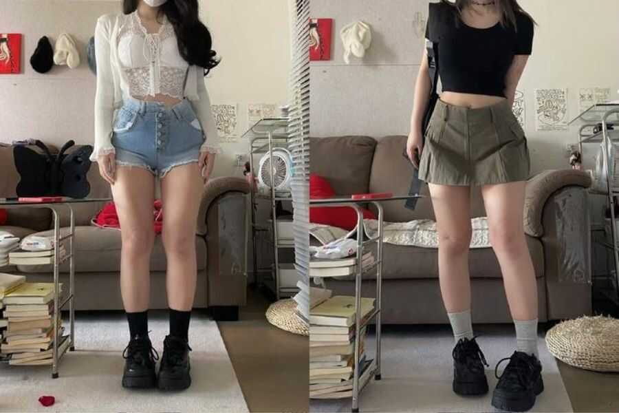 cách phối đồ đi chơi cho nữ mập