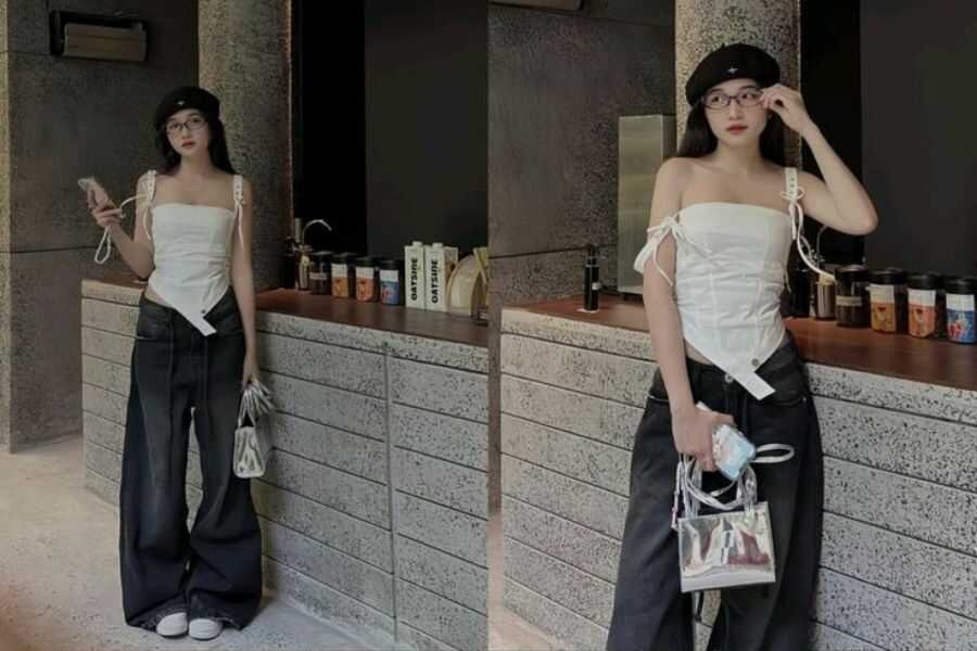 style đi bar cho nữ